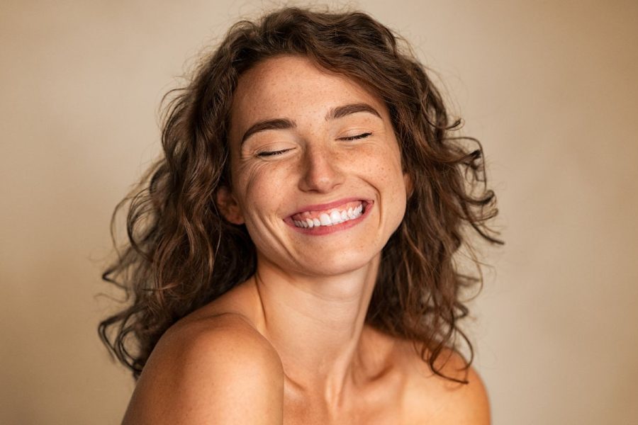 sonrisa mujer